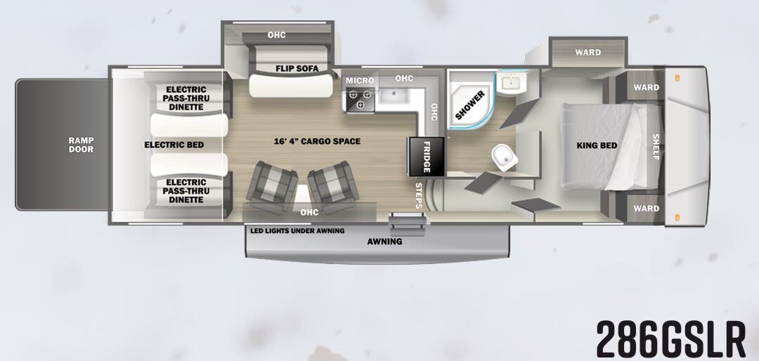 View 2023 Forest River Sandstorm SLR 286GSLR complete specs and manufacturer brochures