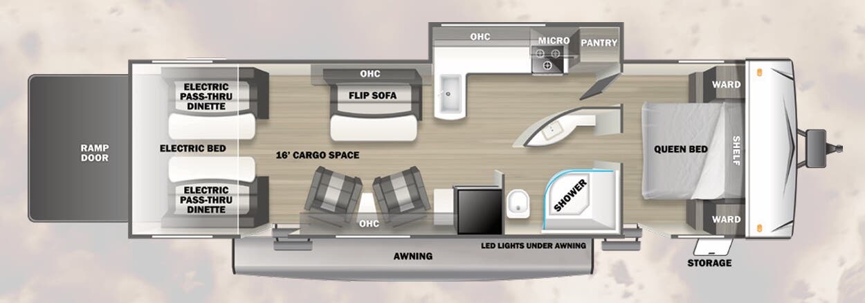 View 2023 Forest River Sandstorm SLR 293GSLR complete specs and manufacturer brochures