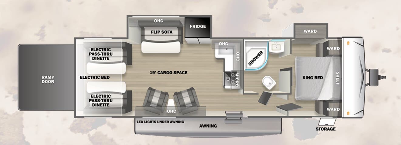 View 2023 Forest River Sandstorm SLR 302GSLR complete specs and manufacturer brochures