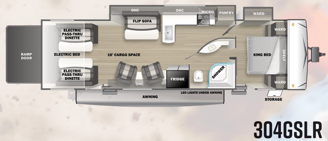 View 2023 Forest River Sandstorm SLR 304GSLR complete specs and manufacturer brochures