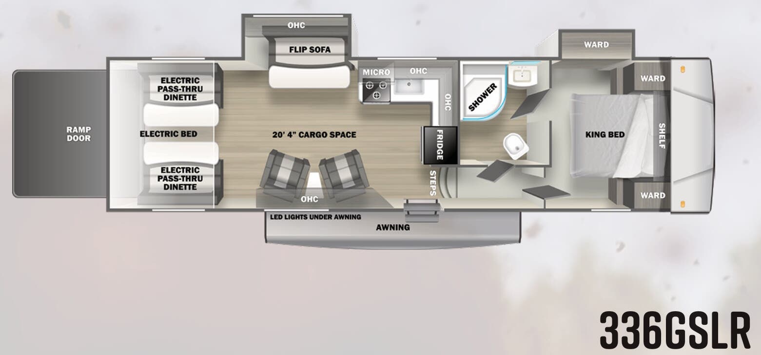 View 2023 Forest River Sandstorm SLR 336GSLR complete specs and manufacturer brochures