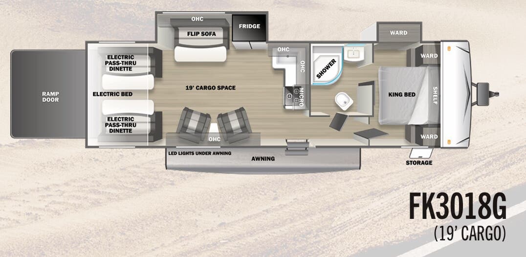 View 2023 Forest River Stealth FK3018G complete specs and manufacturer brochures