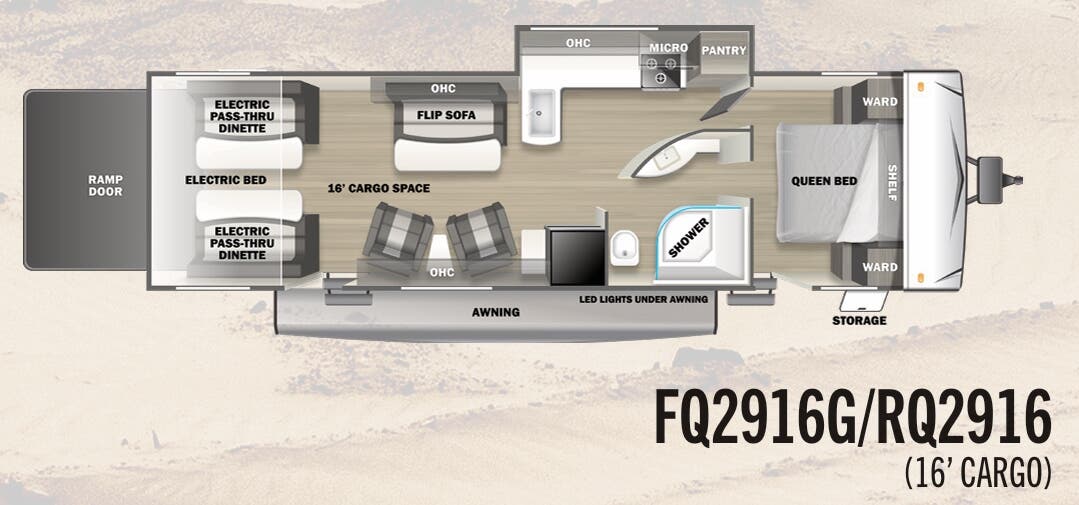 View 2023 Forest River Stealth RQ2916 complete specs and manufacturer brochures