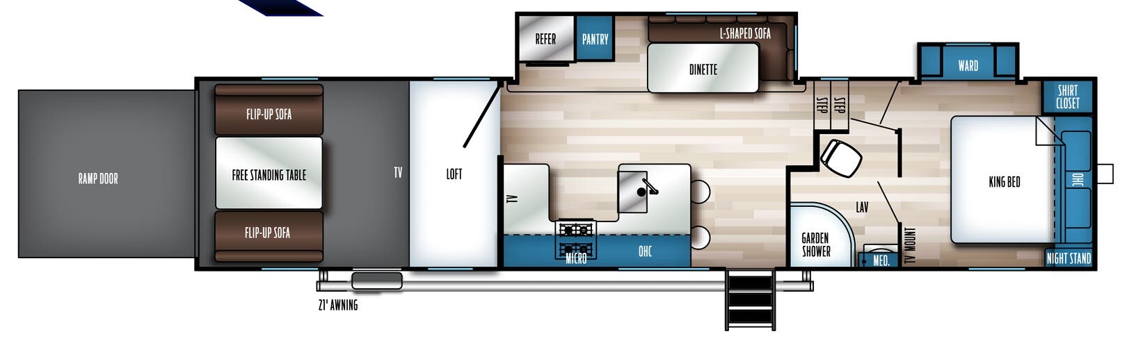 View 2023 Forest River Vengeance Rogue SUT 327SUT complete specs and manufacturer brochures