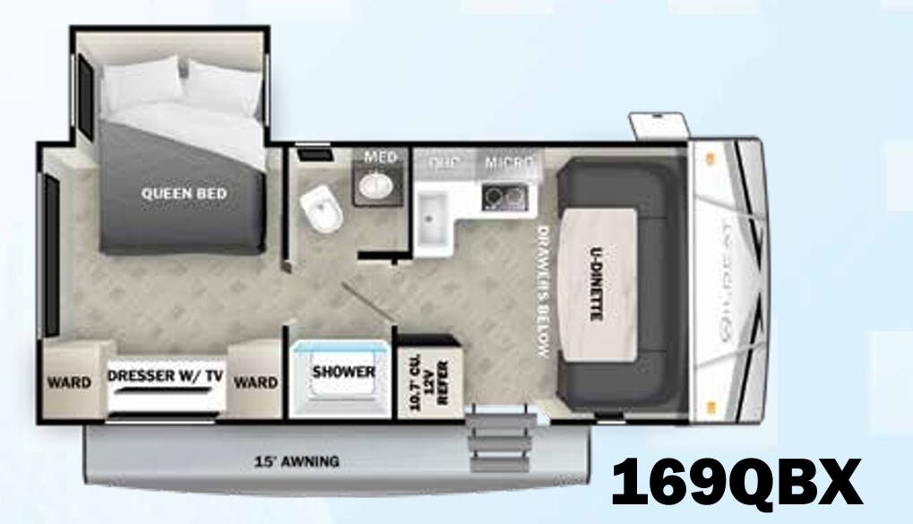 View 2023 Forest River Wildcat Maxx 169QBX complete specs and manufacturer brochures