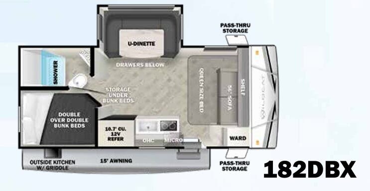 View 2023 Forest River Wildcat Maxx 182DBX complete specs and manufacturer brochures