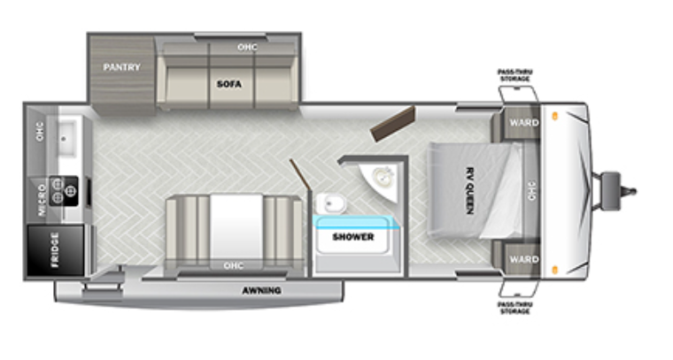 View 2023 Forest River Wildwood 228RK complete specs and manufacturer brochures