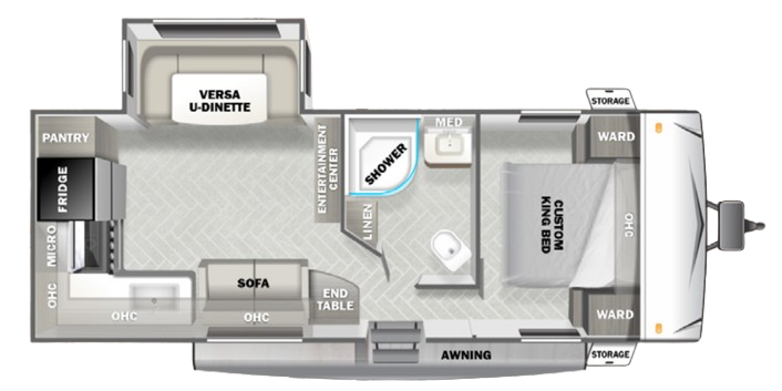 View 2023 Forest River Wildwood 23RK complete specs and manufacturer brochures