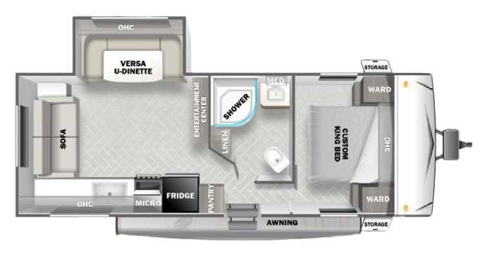View 2023 Forest River Wildwood 241RLXL complete specs and manufacturer brochures
