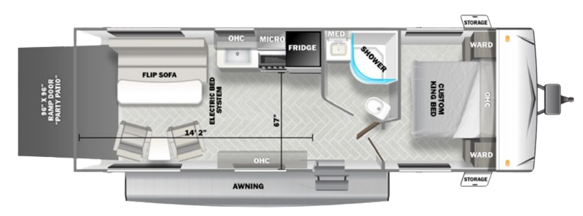 View 2023 Forest River Wildwood 251SSXL complete specs and manufacturer brochures