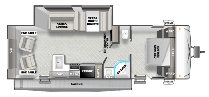 View 2023 Forest River Wildwood 254RLXL complete specs and manufacturer brochures