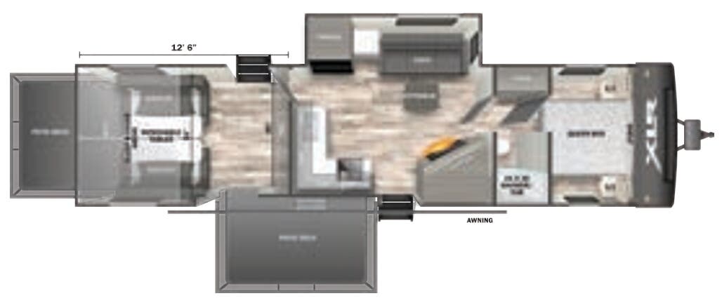 View 2023 Forest River XLR Hyperlite 3412 complete specs and manufacturer brochures