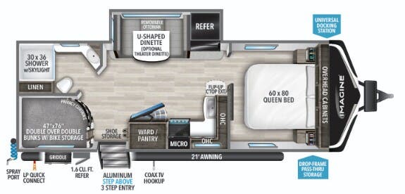View 2023 Grand Design Imagine 240OBH complete specs and manufacturer brochures