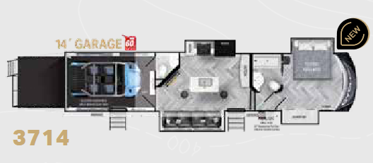 View 2023 Heartland Cyclone 3714 complete specs and manufacturer brochures
