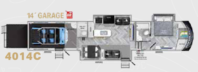 View 2023 Heartland Cyclone 4014C complete specs and manufacturer brochures