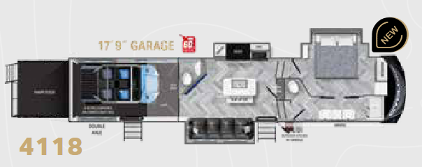 View 2023 Heartland Cyclone 4118 complete specs and manufacturer brochures