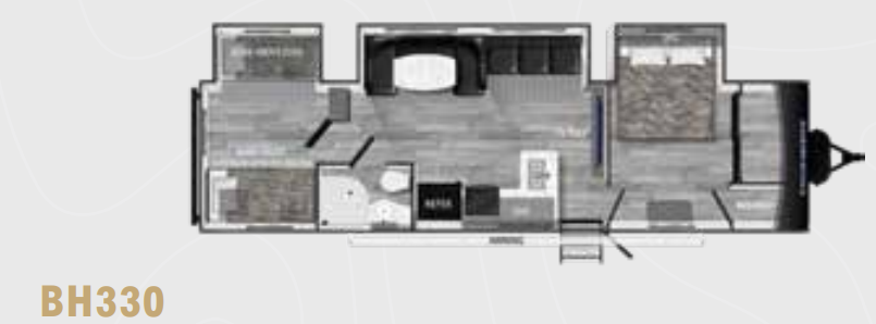 View 2023 Heartland Pioneer BH330 complete specs and manufacturer brochures