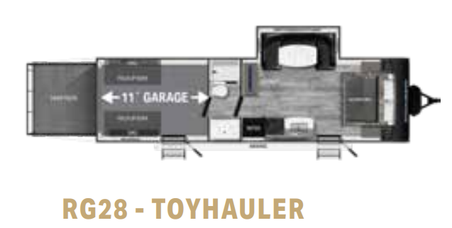 View 2023 Heartland Pioneer RG28 complete specs and manufacturer brochures