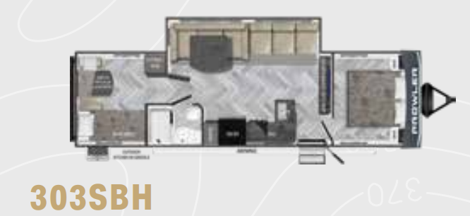 View 2023 Heartland Prowler 303SBH complete specs and manufacturer brochures