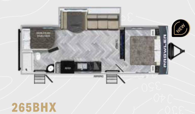 View 2023 Heartland Prowler Lynx 265BHX complete specs and manufacturer brochures