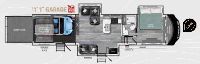 View 2023 Heartland Torque 350 complete specs and manufacturer brochures