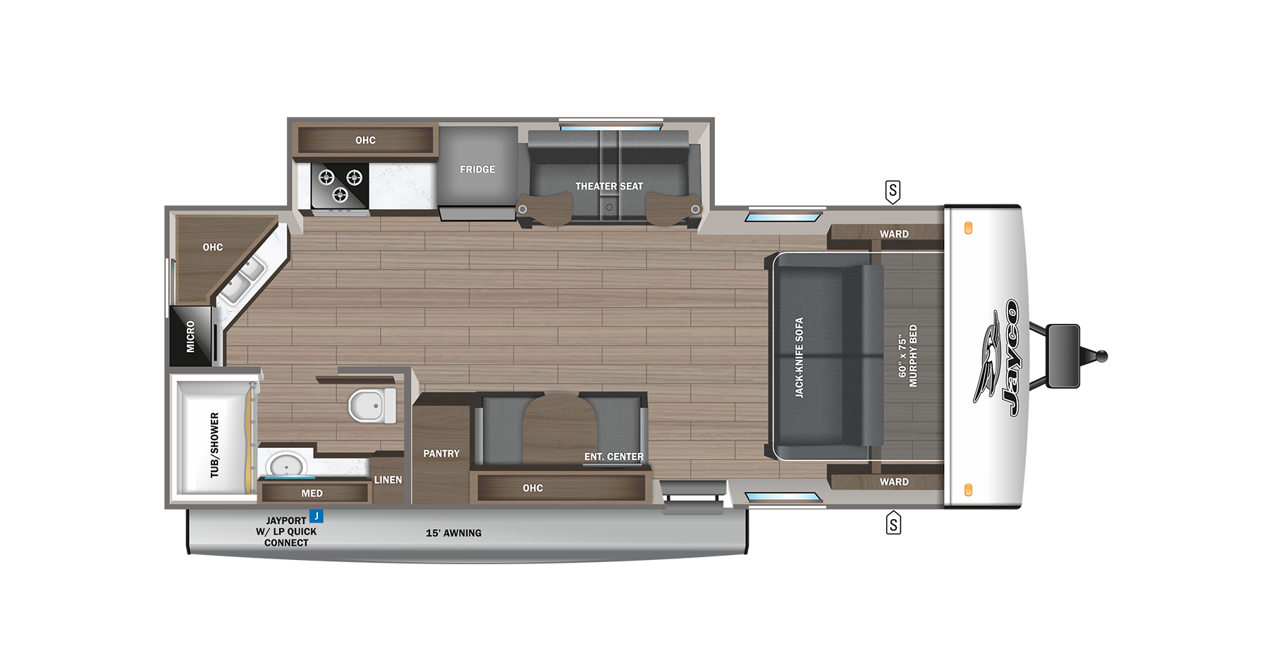 View 2023 Jayco Jay Feather 21MML complete specs and manufacturer brochures