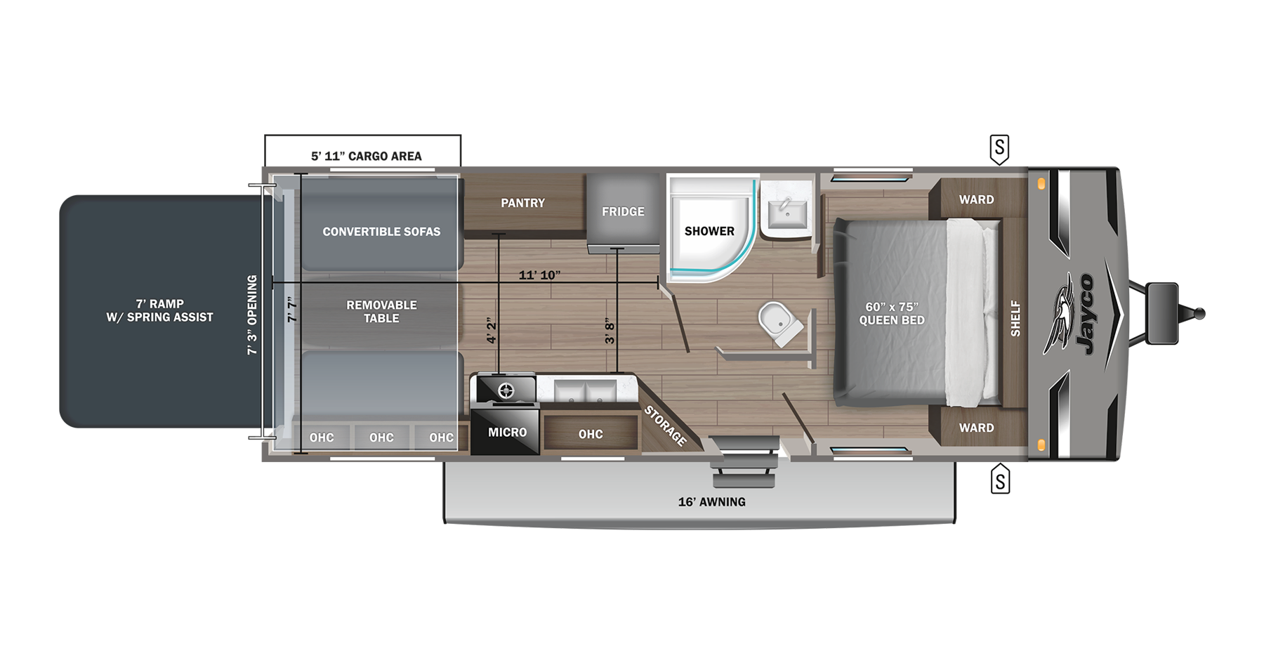View 2023 Jayco Jay Flight 236TH complete specs and manufacturer brochures
