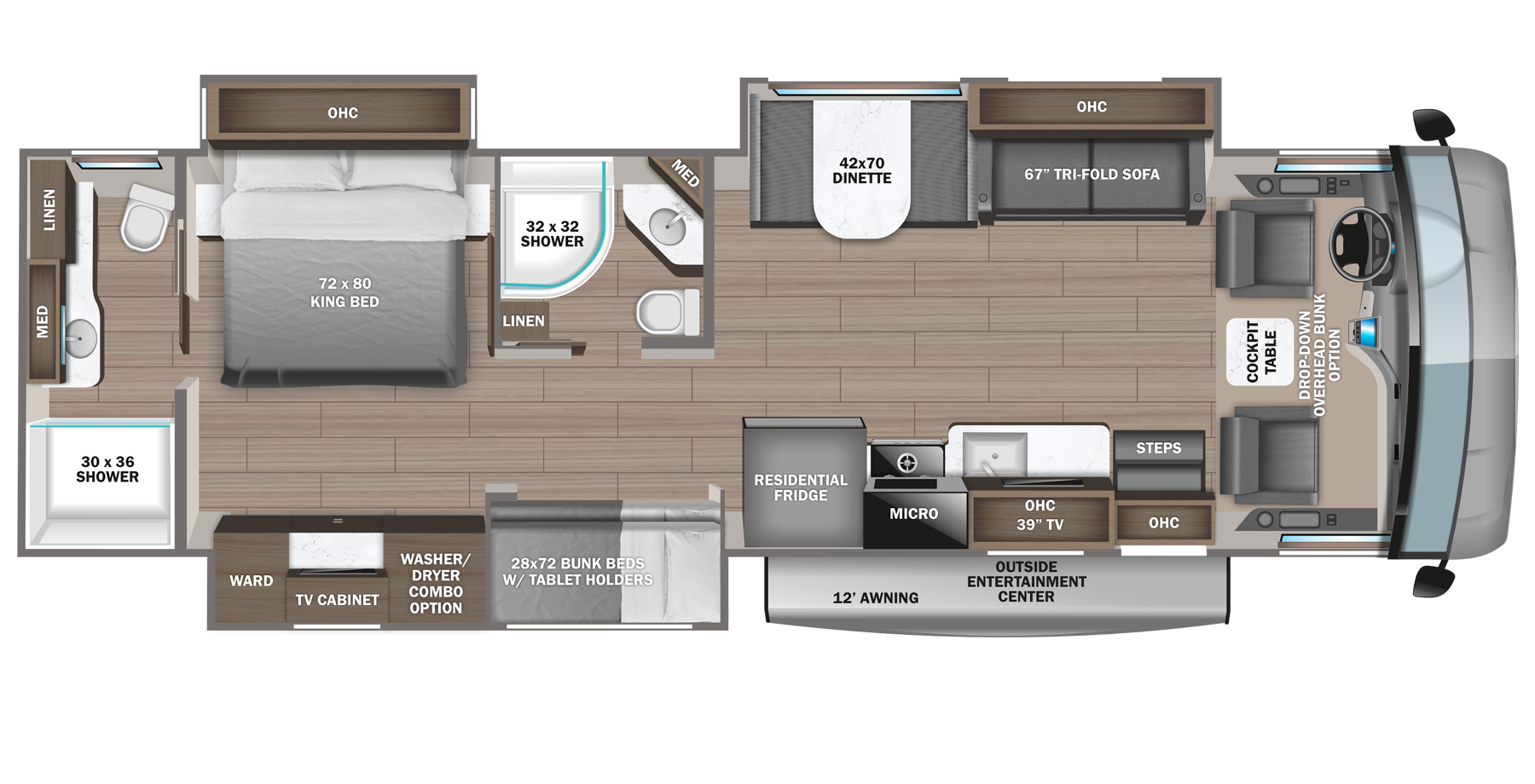 View 2023 Jayco Precept 36A complete specs and manufacturer brochures