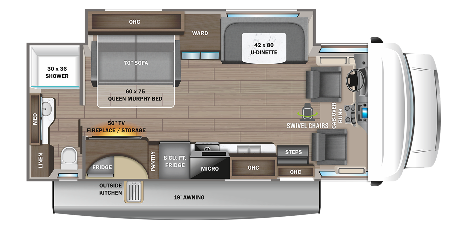 View 2023 Jayco Redhawk 26M complete specs and manufacturer brochures