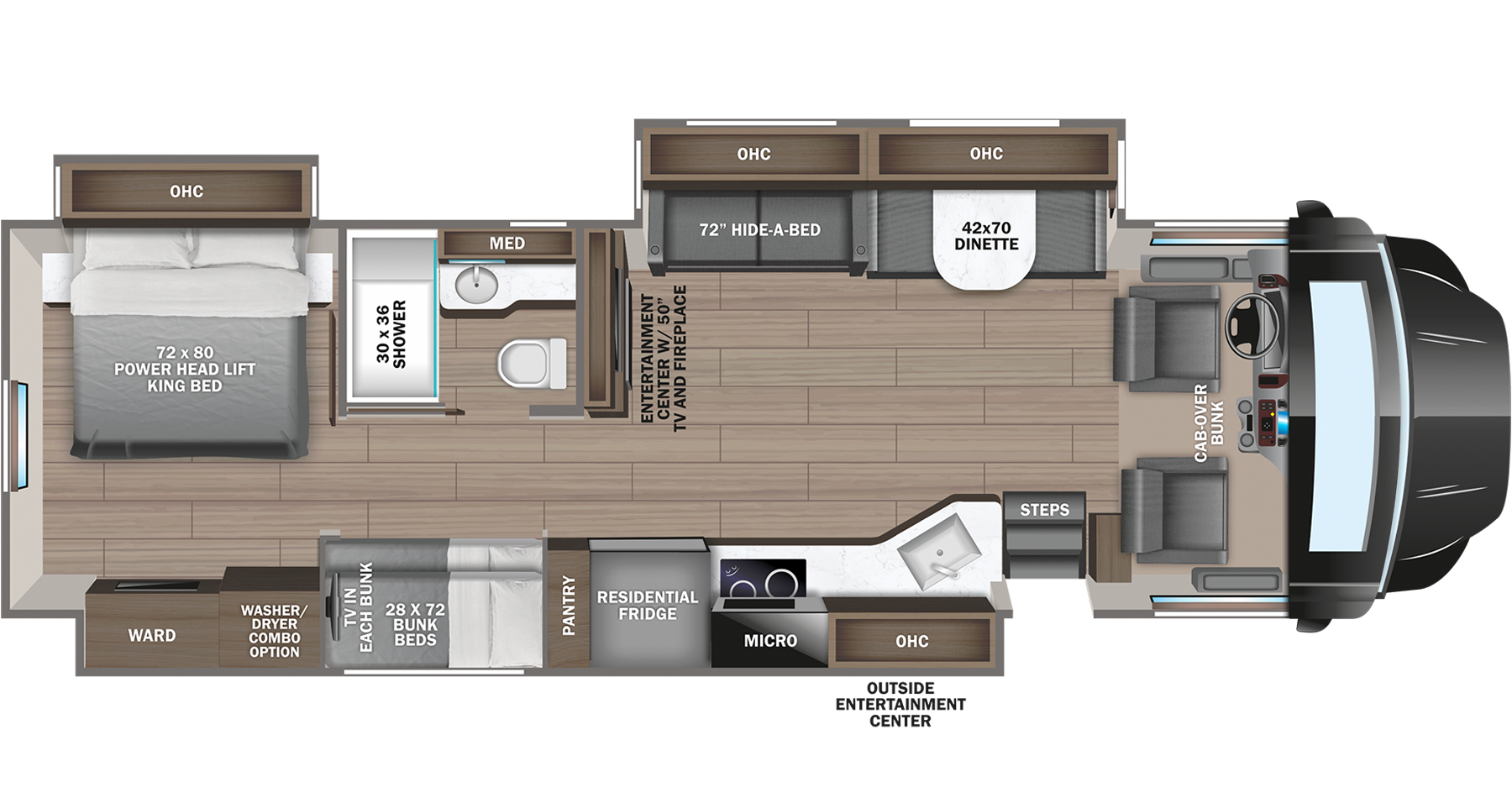 View 2023 Jayco Seneca Prestige 37L complete specs and manufacturer brochures
