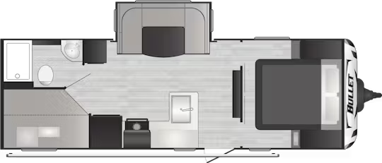 View 2023 Keystone Bullet Crossfire 2430BH complete specs and manufacturer brochures