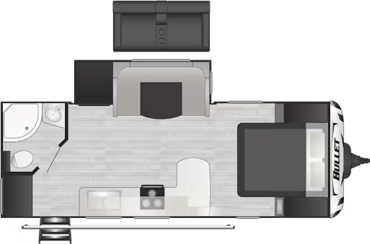 View 2023 Keystone Bullet Premium 221RBS complete specs and manufacturer brochures