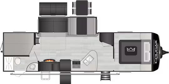 View 2023 Keystone Cougar Half-Ton 29BHSWE complete specs and manufacturer brochures