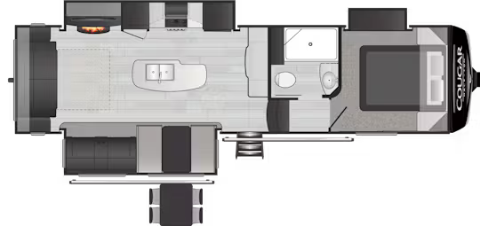 View 2023 Keystone Cougar Half-Ton 29RLI complete specs and manufacturer brochures