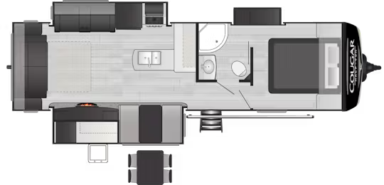 View 2023 Keystone Cougar Half-Ton 29RLKWE complete specs and manufacturer brochures