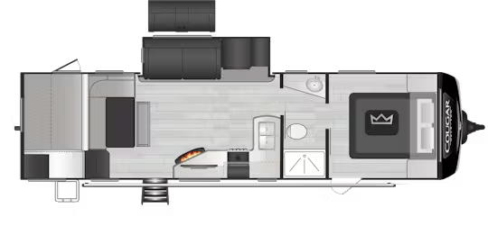 View 2023 Keystone Cougar Half-Ton 30BHS complete specs and manufacturer brochures