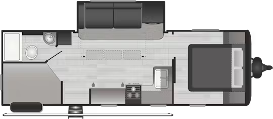 View 2023 Keystone Hideout Cottage 25DBWE complete specs and manufacturer brochures