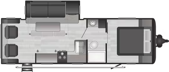 View 2023 Keystone Hideout Cottage 25RLWE complete specs and manufacturer brochures