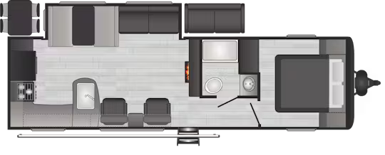 View 2023 Keystone Hideout Cottage 28RKS complete specs and manufacturer brochures