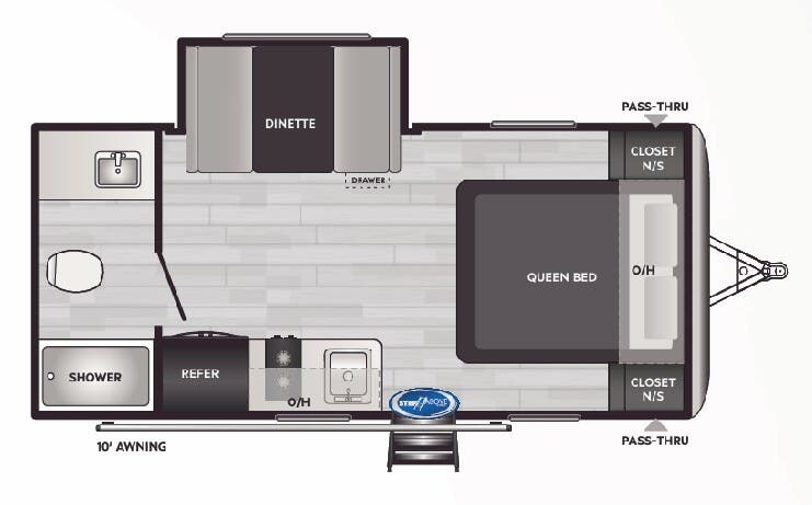 View 2023 Keystone Springdale Villa 1790FQ complete specs and manufacturer brochures