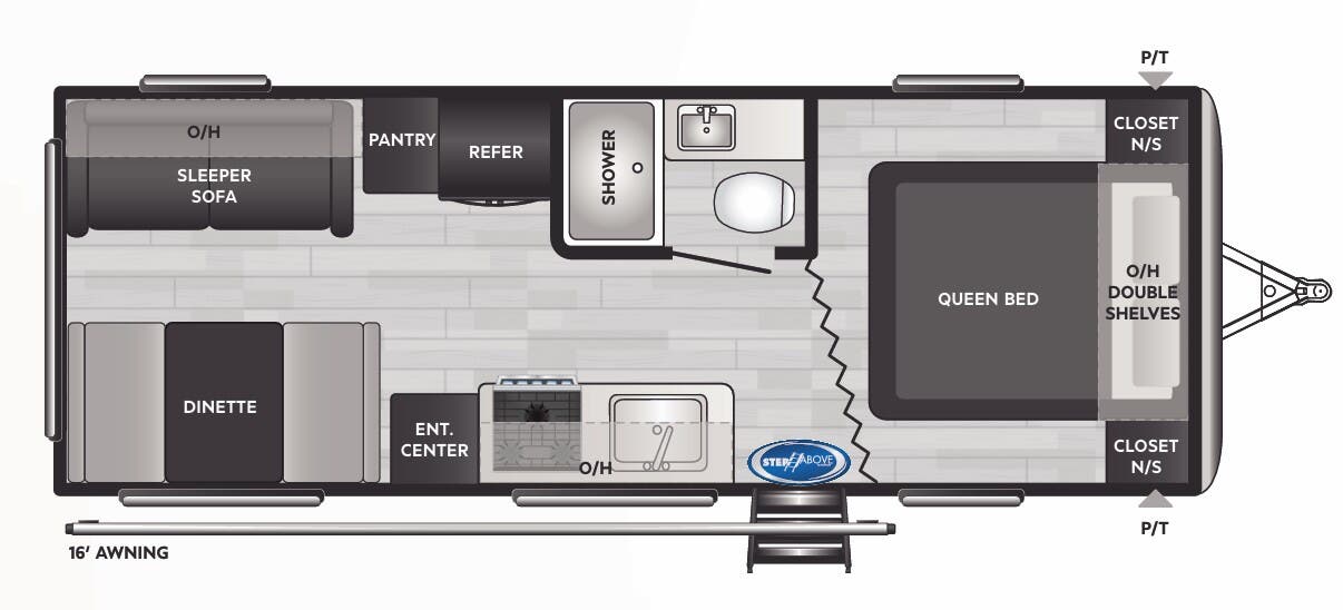 View 2023 Keystone Springdale Villa 222RDWE complete specs and manufacturer brochures