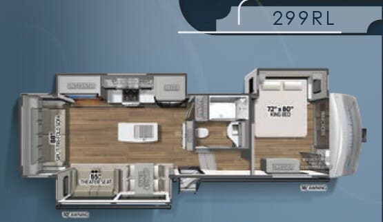 View 2023 Palomino Columbus 299RL complete specs and manufacturer brochures