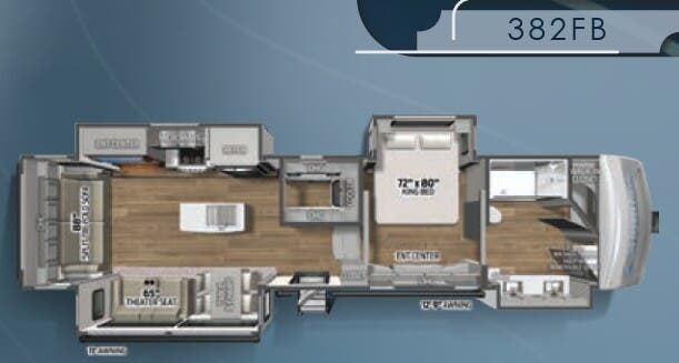 View 2023 Palomino Columbus 382FB complete specs and manufacturer brochures