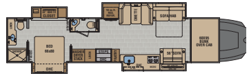 View 2023 Renegade RV Classic 45CMR complete specs and manufacturer brochures