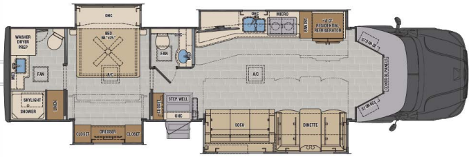 View 2023 Renegade RV Explorer 40ERB complete specs and manufacturer brochures