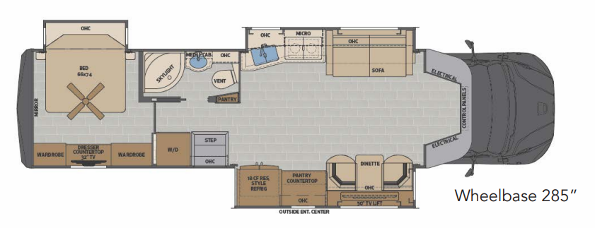 View 2023 Renegade RV Verona LE 37LMB complete specs and manufacturer brochures