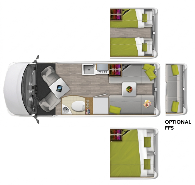 View 2023 Roadtrek Play Base complete specs and manufacturer brochures