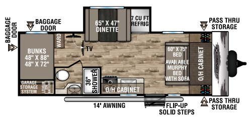 View 2023 Venture RV Sonic X SN211VDBX complete specs and manufacturer brochures