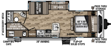 View 2023 Venture RV SportTrek ST270VBH complete specs and manufacturer brochures