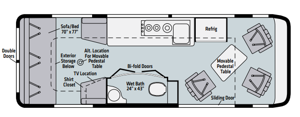 View 2023 Winnebago Era 70B complete specs and manufacturer brochures